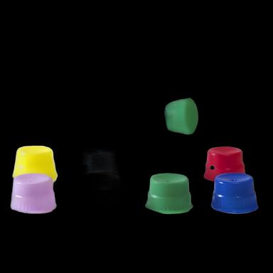 Globe® Scientific Tube Closure Polyethylene Snap Cap Blue For 12 mm Vacuum and Test Tubes, Evacuated Blood Drawing Tubes, Glass and Plastic Tubes NonSterile