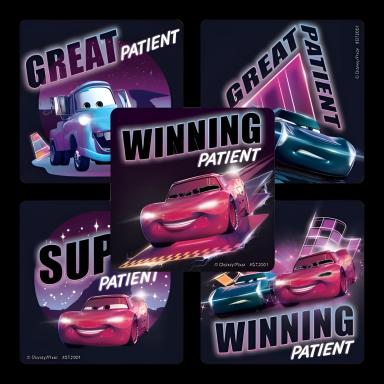 SmileMakers® 100 per Roll Disney•Pixar Cars Friends Sticker 2-1/2 Inch