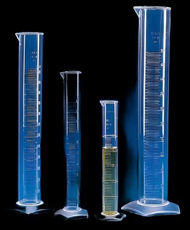 Graduated Cylinder Pentagonal Base PMP 50 mL