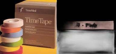 Blank Label Tape Time® Multipurpose Label Pink Vinyl 3/4 X 500 Inch