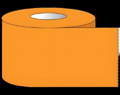 Blank Label Tape Shamrock Multipurpose Label Orange 3/4 X 500 Inch - ST-34-5