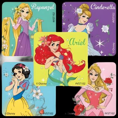 Disney Princess Value Stickers™ 250/Roll - Pediatric Patient Rewards