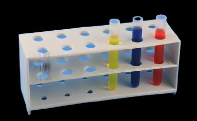 Test Tube Rack 12 Place 12 to 13 mm Tube Size White