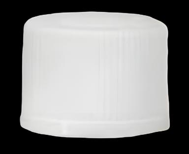 16 mm White Tube Closure Caps for 16 X 100 mm Laboratory Tubes