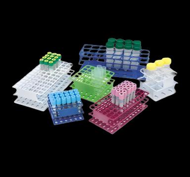 Freezer Test Tubes Test Tube Rack 36 Place 13 mm Tube Size Blue 2-1/3 X 4-1/8 X 4-1/8 Inch