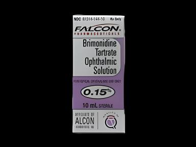 Brimonidine Tartrate 0.15% Ophthalmic Solution 10 mL by Sandoz