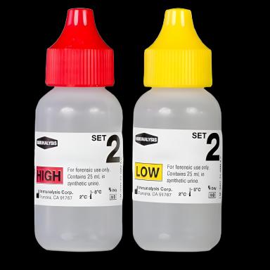 Buprenorphine Control Set for Drug Testing - Low/High Level Synthetic Urine