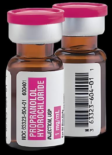 Propranolol HCl 1 mg / mL Injection Single-Dose Vial 1 mL - 63323060401