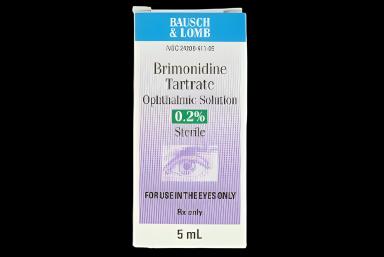 Brimonidine Tartrate 0.2% Solution Dropper Bottle 10 mL