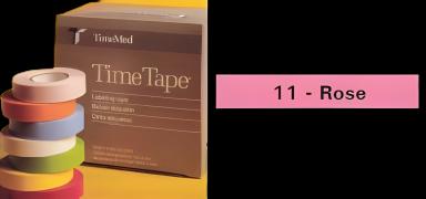 Blank Label Tape Time® Multipurpose Label Rose Vinyl 1 X 500 Inch