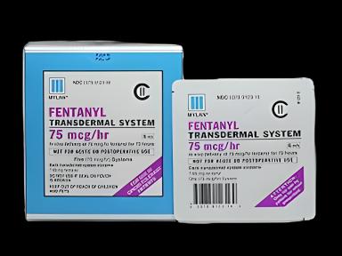 Fentanyl 75 mcg / Hour Patch Pouch 5 Patches CII