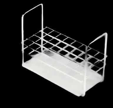 Test Tube Rack 32 Place 13 to 16 mm Tube Size White 6.18 X 3 X 4.56 Inch