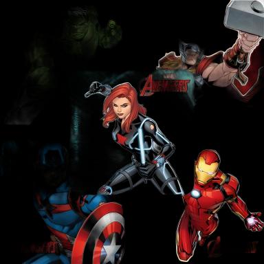 Avengers Classic 1.625 Inch Value Stickers™ 250 Pack for Patient Rewards