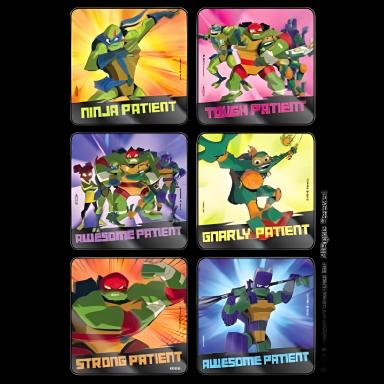 Teenage Mutant Ninja Turtles Stickers 2-1/2 Inch - Kids Love Stickers® Pack of 75