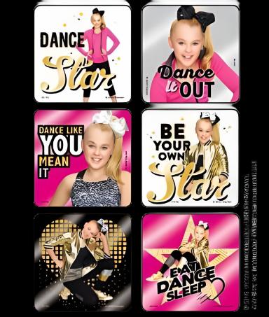 JoJo Siwa Stickers for Kids - 100 per Roll, 1-5/8 Inch | Pediatric Patient Rewards