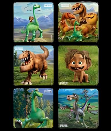 Disney® The Good Dinosaur Sticker Pack for Pediatric Patient Rewards, 75 per Pack, 2-1/2 Inch