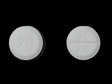 Midodrine HCl 2.5mg Tablets for Orthostatic Hypotension - 100 Count Bottle