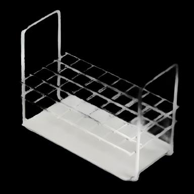 Test Tube Rack 32 Place 13 to 16 mm Tube Size White 3 X 4-1/2 X 6-2/5 Inch