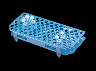 Microcentrifuge Test Tube Rack Fisherbrand™ 50 Place 1.5 mL Tube Size Blue 1-3/4 X 4-1/2 X 10-2/5 Inch