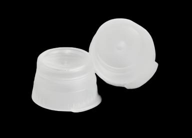 McKesson 13mm Polyethylene Snap Caps for Laboratory Tubes - NonSterile