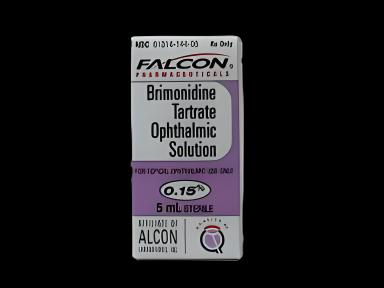 Brimonidine Tartrate 0.15% Solution Dropper Bottle 5 mL