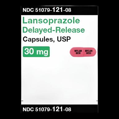 Lansoprazole 30 mg Capsules by Mylan Pharmaceuticals - 80 Capsule Blister Pack