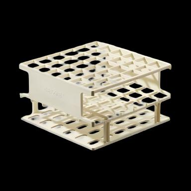 Nalgene Unwire Half Rack Test Tube Rack, 36-Place, 16mm, Autoclavable, for Lab Use