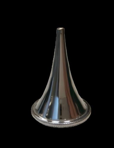 BR Surgical Ear Speculum Tip, Ebonized, Reusable, Size 3, 2mm