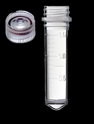 VWR® Microcentrifuge Tube Plain 2 mL Screw Cap Polypropylene Tube - 76417-170