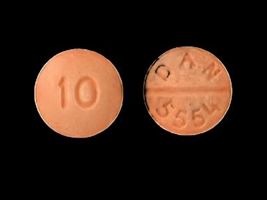 Propranolol HCl 10 mg Tablets - Beta-Blocker for Hypertension | 100 Count Bottle