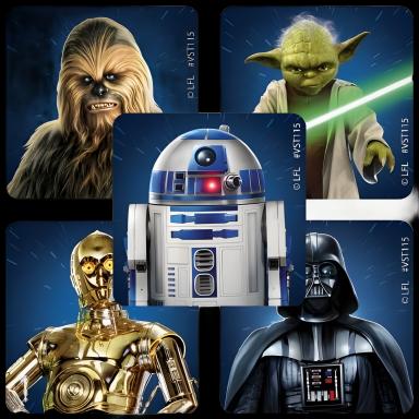 Value Stickers™ Star Wars Classic - 250 Pack for Medical Practices