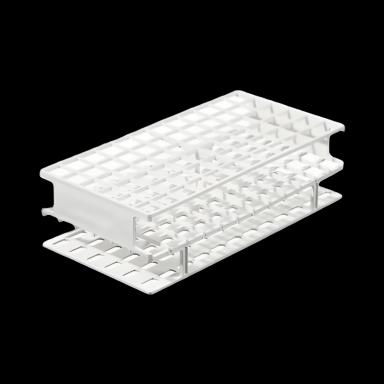 Nalgene™ Unwire™ 72-Place Test Tube Rack for 16mm Tubes - White