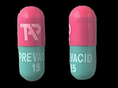 Prevacid Lansoprazole 15mg Delayed Release Capsules - 30 Count Bottle