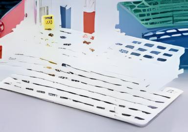3-Tiered Test Tube Rack Nalgene™ Unwire™ 72 Place 16 mm Tube Size White 2-3/4 X 5 X 9-3/4 Inch