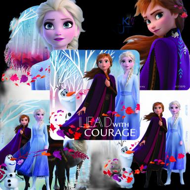 SmileMakers Frozen 11 Stickers - 2-1/2 Inch, 100 per Roll for Pediatric Patients