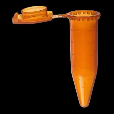 ClikLok™ 5mL Microcentrifuge Tube with Hinged Snap Cap - RNase/DNase Free