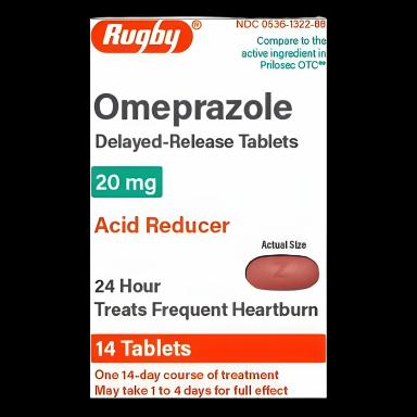Omeprazole 20 mg Tablets - 14 Count | Major Pharmaceuticals