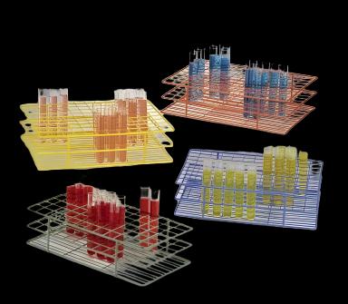 Poxygrid® 108 Place Epoxy-Coated Test Tube Rack for 10-13mm Tubes – Autoclavable & Chemical Resistant