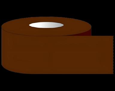 Shamrock Multipurpose Medical Label Tape, Brown, 1/2 Inch x 500 Inch