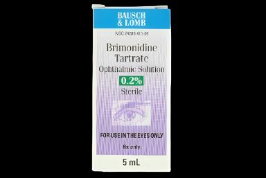 Brimonidine Tartrate 0.2% Solution Dropper Bottle 15 mL