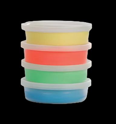 AliMed Color-Coded Medium Therapy Putty, 4 oz. - Hand Strength Rehabilitation