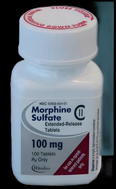 Morphine Sulfate 100 mg Tablet Bottle 100 Tablets CII