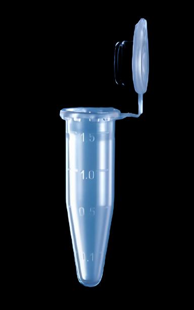 Eppendorf® Flex-Tube® Microcentrifuge Tube Plain 1.5 mL Hinged Snap Cap Polypropylene Tube - 0540233