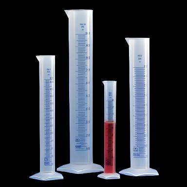 Polypropylene Graduated Cylinder 25 mL for Laboratory Precision