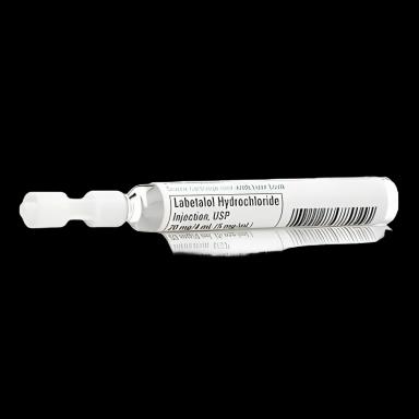 Labetalol HCl 5 mg/mL Injection Prefilled Syringe 4 mL by Pfizer - Carpuject Luer Lock