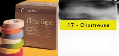 Blank Label Tape Time® Multipurpose Label Chartreuse Vinyl 1/2 X 500 Inch