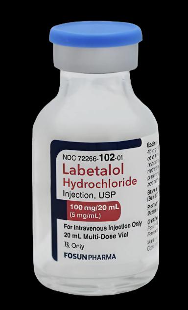 Labetalol HCl 5 mg/mL Injection 20 mL Vial - Fosun Pharma USA