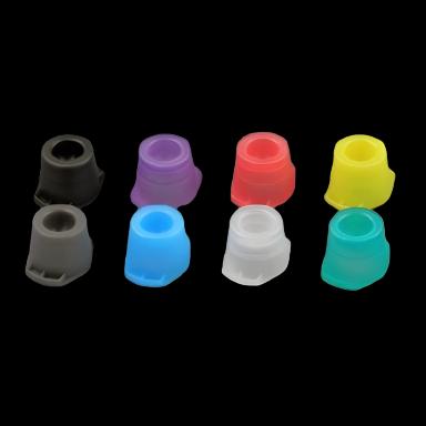 Globe® Scientific Tube Closure Polyethylene Snap Cap Red For Most 12 mm / 13 mm / 16 mm Tubes NonSterile