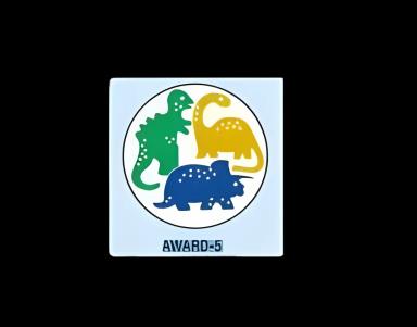 Shamrock® 200 per Unit Dinasours Sticker