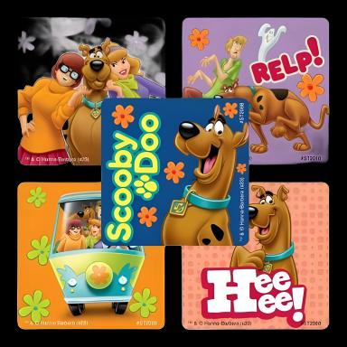 SmileMakers® 100 per Roll Classic Scooby-Doo Sticker 2-1/2 Inch
